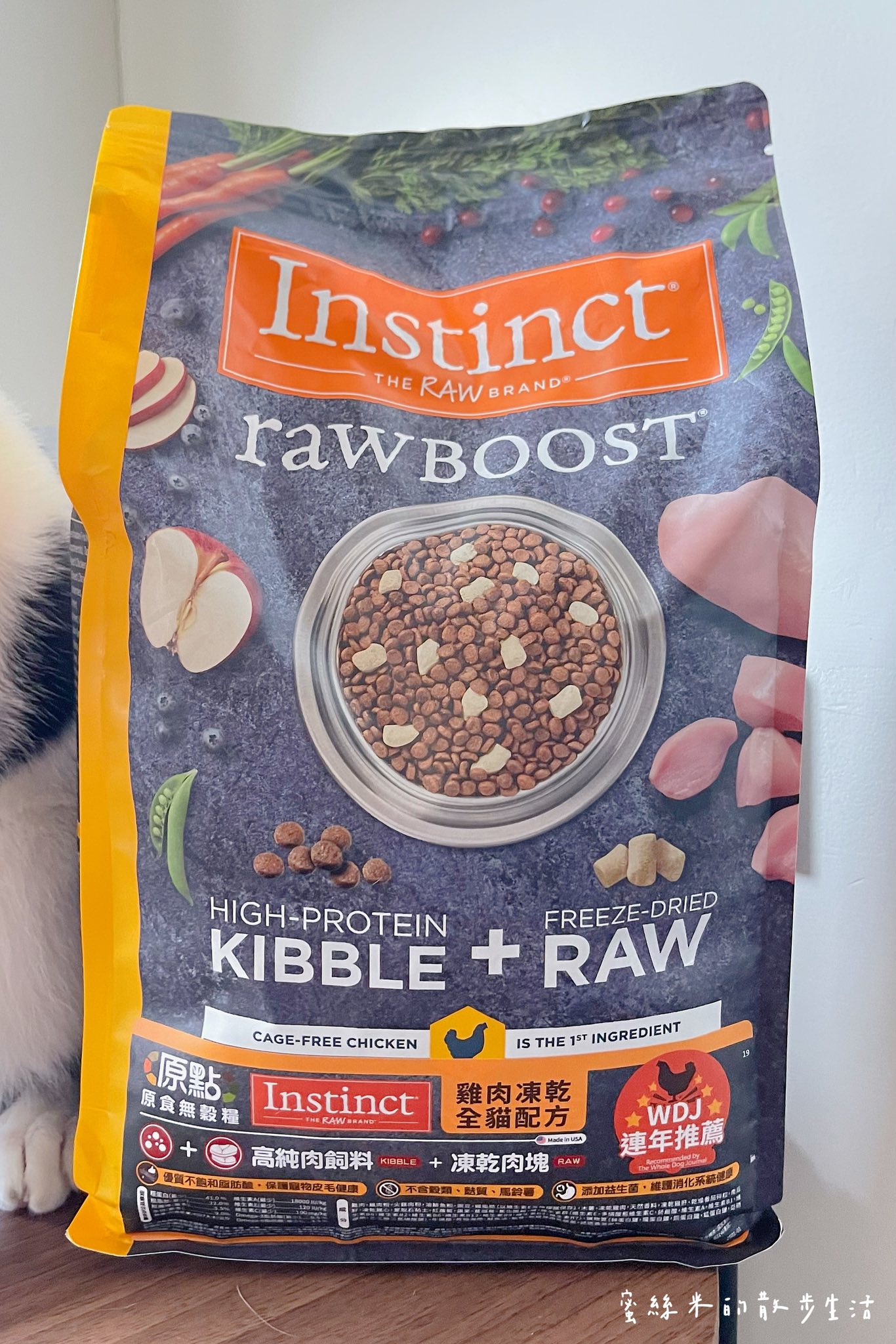 【貓奴必看】挑嘴貓咪變身貪吃鬼!美國原點Instinct雞肉凍乾全貓糧,WDJ連年推薦鮮肉凍乾超誘人,適口性爆棚! @蜜絲米的散步生活 @蜜絲米的散步生活